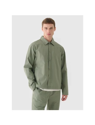 Pánska prechodná košeľová bunda 4F 4FRSS24TTJAM0887-44S pánska