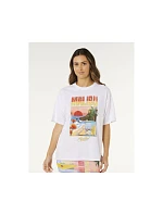 Dámske tričko RIP CURL Hayley O Heritage Tee, biele Dámske tričko RIP CURL Hayley O Heritage Tee, biele