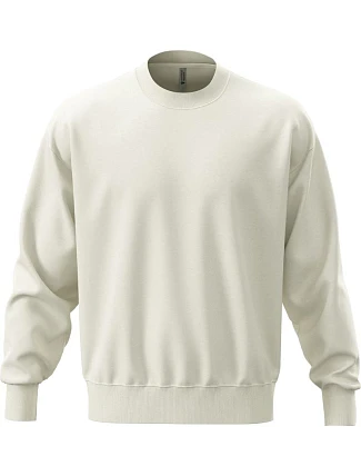 Next Level Apparel N 9007 Ťažká unisex mikina oversize 08.9007 bone Next Level Apparel N 9007 Ťažká unisex mikina oversize 08.9007 bone