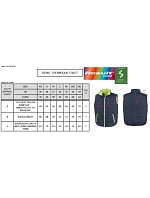 Result R 239X Thermo prešívaná vesta 30.239X čierna/oranžová