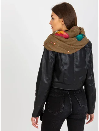 Tunelový šál AT KM TS06.32P tmavo lila