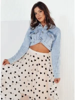 Dámska džínsová bunda SHOLIN modrá FashionStreet TY4168 Dámska džínsová bunda SHOLIN modrá FashionStreet TY4168