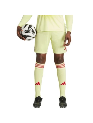 Pánske žlto-červené šortky adidas Tiro 24 JI6090