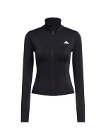 Dámska mikina adidas Optime Essentials Full-Zip, čierna, JM9185 Dámska mikina adidas Optime Essentials Full-Zip, čierna, JM9185