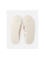 Plážové šľapky RIP CURL Bondi Bloom Open Toe, červené Plážové šľapky RIP CURL Bondi Bloom Open Toe, červené