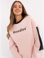 Mikina EM BL 983.10X svetlo ružová