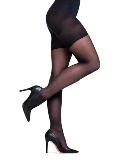 Dámske tvarujúce pančuchy 3 ACTIONS 25 den Black - BELLINDA