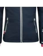 Trollkids Dievčenská bunda s kapucňou Hallingdal Navy blue/pink (223-114)