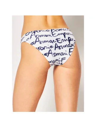 Dámske dvojdielne plavky 262438 0P310 63210 bielomodrá - Emporio Armani