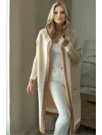 Sveter na zapínanie model 171313 PeeKaBoo