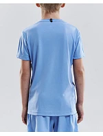Craft Teamwear Squad Go Jersey Solid Jr Detské športové tričko s výstrihom do V 82.5582 bordová Craft Teamwear Squad Go Jersey Solid Jr Detské športové tričko s výstrihom do V 82.5582 bordová