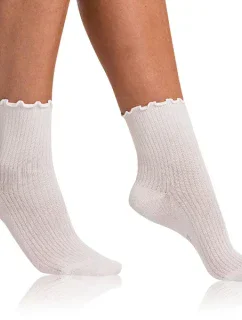 Dámske ponožky FANCY MODAL SOCKS - BELLINDA - biele