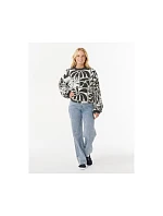Svetre RIP CURL AOTS-TY WILLIAMS JACQUARD CREW, čierny