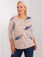 Blúzka RV BZ 9433.81 béžová