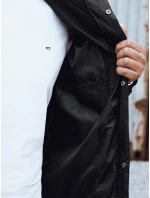 Pánska zimná bunda s odnímateľnou kapucňou čierna FashionStreet TX4833