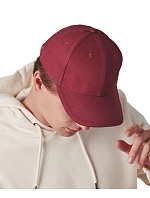 K-up KP 011 6-panelová sendvičová čiapka „Orlando“ 20.0011 červená/biela