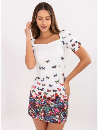 Šaty LK SK 508641 2.29X biela