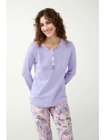 Bavlnené pyžamo Lavender Sweet 21300 - Vamp Bavlnené pyžamo Lavender Sweet 21300 - Vamp