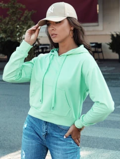 TRENDHOOD dámska mikina s kapucňou medená FashionStreet BY1333