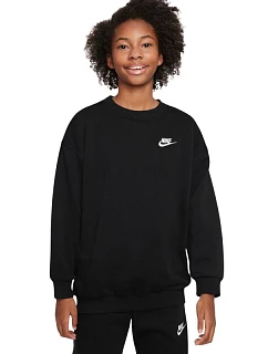 Nike Sportswear Club Fleece Black FD2923 010 Detská mikina