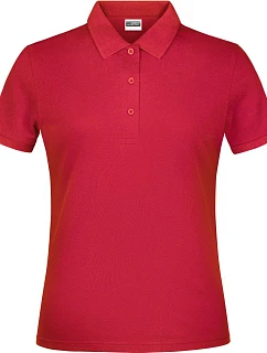 Daiber JN 791 Dámske piqué polo tričko 02.0791 červené
