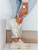 FashionStreet béžové dámske tenisky ZY1016