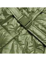 Zelená dámska oversize vesta (KA-016)