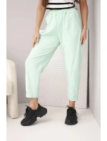 Nohavice s vreckami Summer Punto mint
