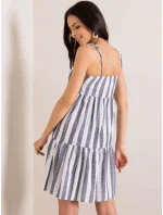 Šaty LK SK 507684.14 tmavo modrá a biela