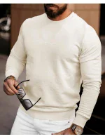 Pánska mikina 279225 ecru - Ola Voga