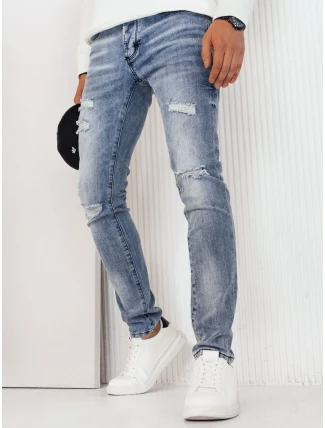 FashionStreet pánske modré džínsové nohavice UX4232