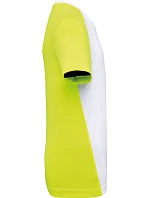 Kariban ProAct PA 4014 Pánske kontrastné športové tričko 20.4014 biele/fluorescenčné žlté Kariban ProAct PA 4014 Pánske kontrastné športové tričko 20.4014 biele/fluorescenčné žlté