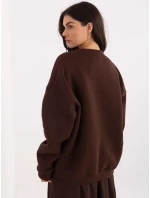 Mikina MJ BL H2519.34 tmavohnedá