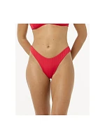 Plavky RIP CURL Premium Surf Hi Leg Skimpy, červené Plavky RIP CURL Premium Surf Hi Leg Skimpy, červené