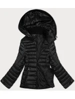 Dámska prešívaná bunda s odnímateľnou kapucňou S'West black (B8220-1) Dámska prešívaná bunda s odnímateľnou kapucňou S'West black (B8220-1)