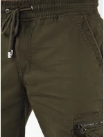 Pánske bojové nohavice zelené FashionStreet UX4178 Pánske bojové nohavice zelené FashionStreet UX4178