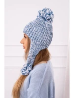 Dámska ušianka Emma K343 denim