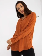 Blúzka D73761M10997C svetlo hnedá