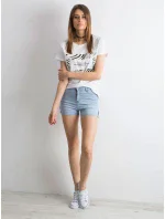 JMP SN DJ238 šortky.17 svetlo modrá