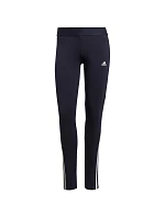 Dámske legíny Essentials 3S W H07771 Black and White - Adidas Dámske legíny Essentials 3S W H07771 Black and White - Adidas
