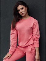 Dámska koralová mikina GLAMFLAIR FashionStreet BY1313