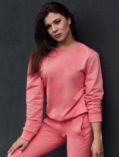 Dámska koralová mikina GLAMFLAIR FashionStreet BY1313