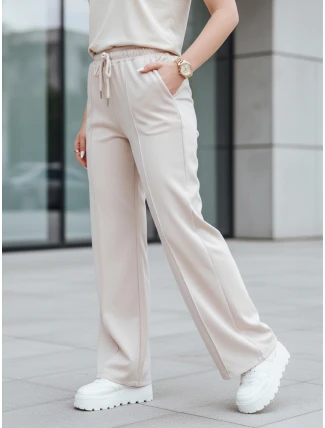 Dámske tepláky DRESSANIK light beige FashionStreet UY2702