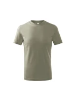 Basic Malfini Jr MLI-13828 svetlé khaki tričko