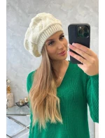 Dámska čiapka Sofia K369 ecru