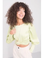 Blúzka 15578 limetkovo zelená
