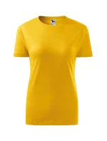 Klasické nové tričko žlté