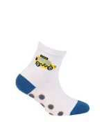 Chlapčenské vzorované ponožky Wola U24.P01;W24.P01 21-26 Chlapčenské vzorované ponožky Wola U24.P01;W24.P01 21-26