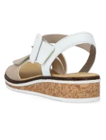 Pohodlné kombinované sandále Rieker W RKR678 Pohodlné kombinované sandále Rieker W RKR678