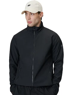 Pánska softshellová bunda 4F M548 deep black 4FWSS26TSOFM548 20S pánska